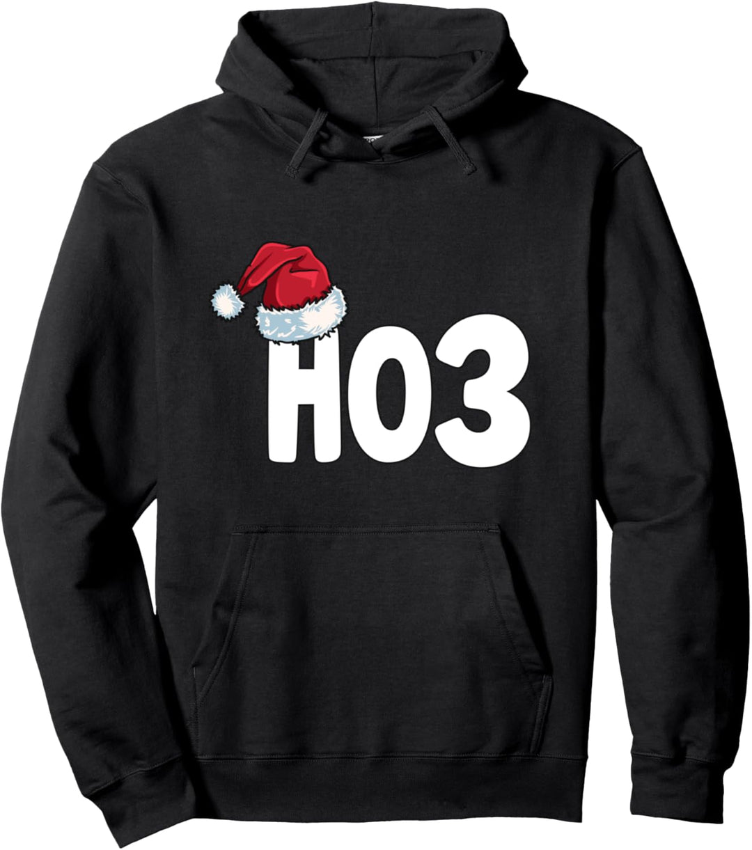 Lustiges Hässliches Weihnacht Ugly Christmas Ho3 HoHoHo Pullover Hoodie
