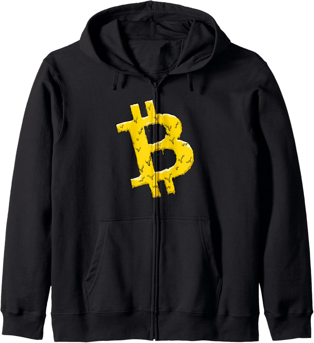 Bitcoin Butter Logo Kapuzenjacke
