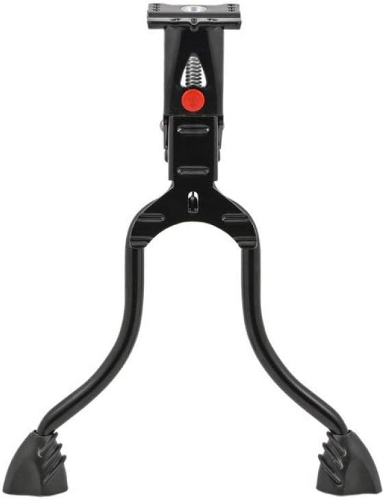 Hebie 0605 NL E1 foldREX für Grundplatte schwarz Hebie Unisex – Erwachsene REX Zweibeinständer, schw