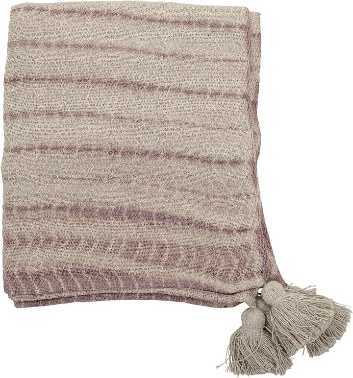 Bloomingville Tagesdecke, rosa, Cotton, Rosa