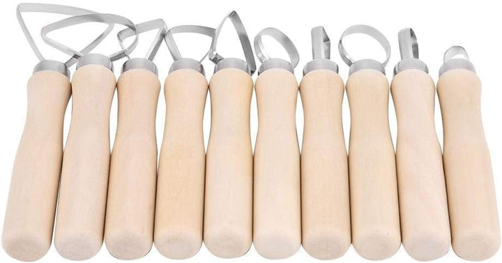 10 stücke Keramik Werkzeug Set Ton Sculpting Werkzeuge Keramik DIY Modellierung Werkzeuge Set Zubehö