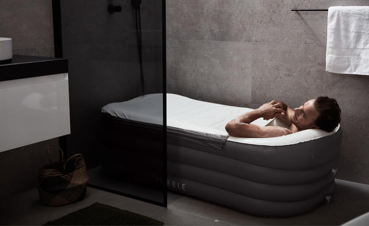 Tubble® Royale Aufblasbare Badewanne - Verwendung als Heiss- und Eisbad - Schneller Aufbau in 1min -