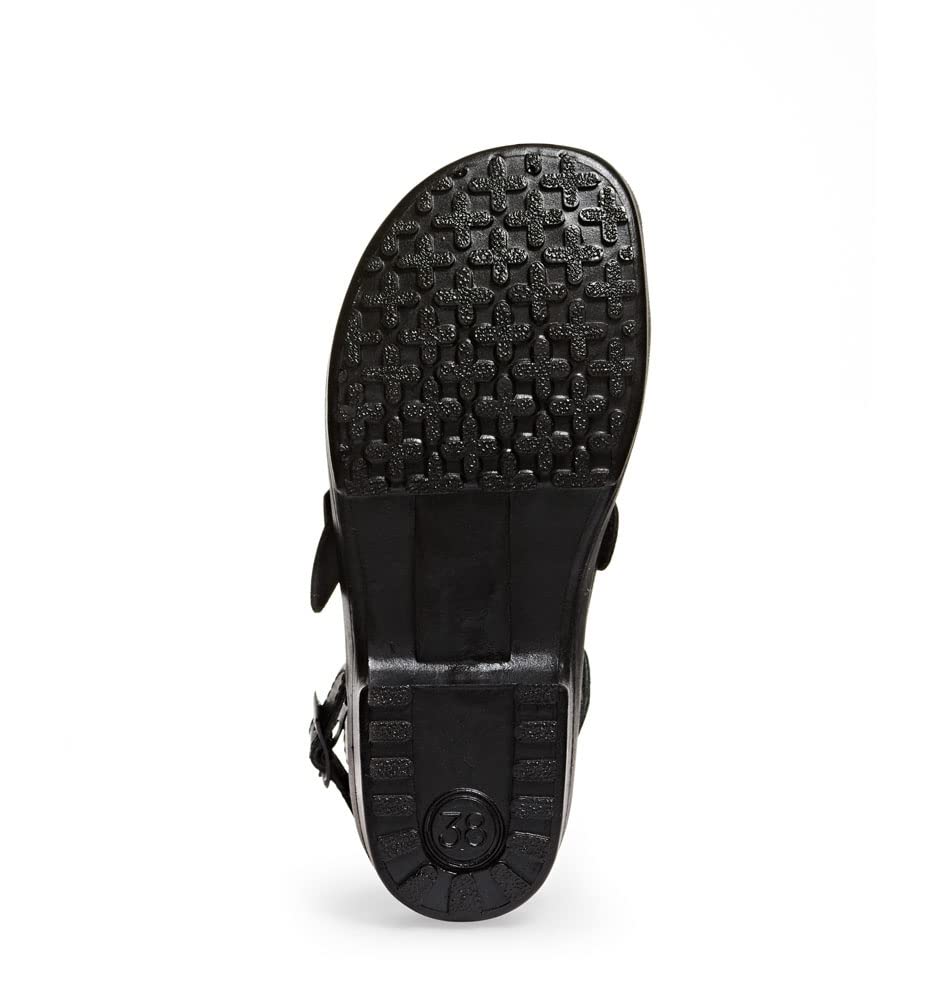 ABEBA 1010-37 Sicherheitsschuh - Arbeitsclog - Classic - Genarbtes Leder - Antistatisch - Rutschfest