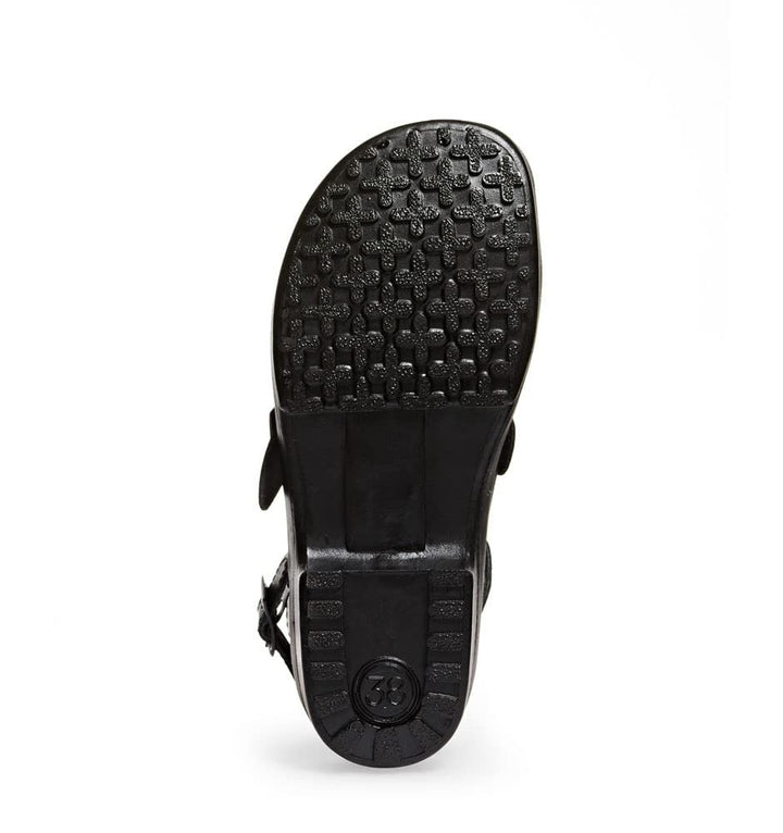 ABEBA 1010-37 Sicherheitsschuh - Arbeitsclog - Classic - Genarbtes Leder - Antistatisch - Rutschfest