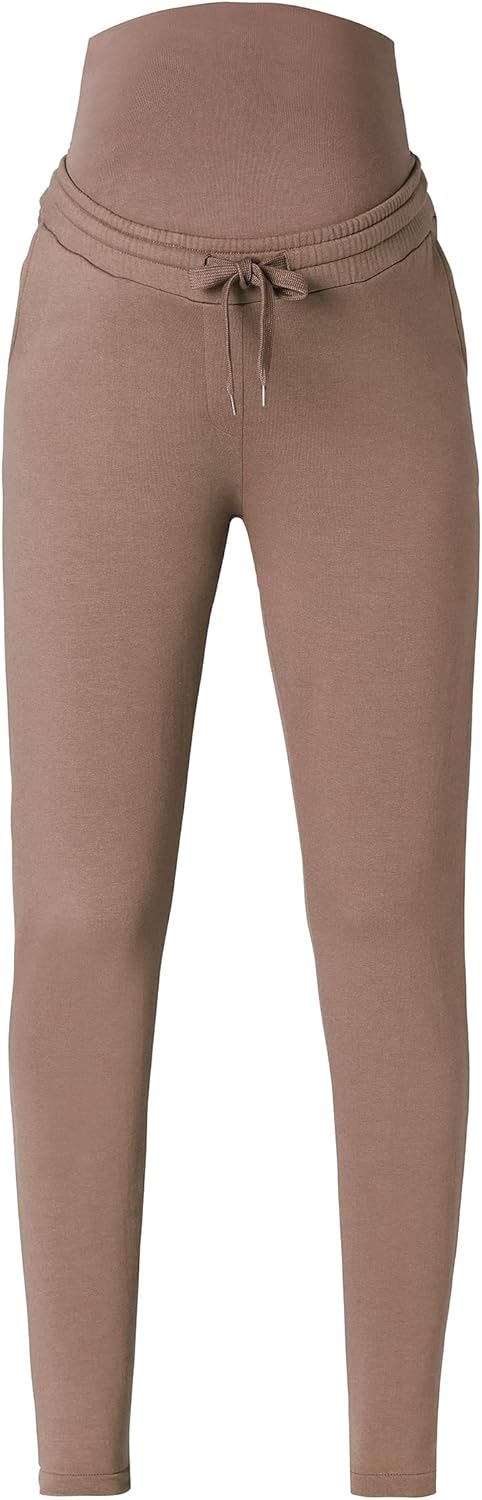 Noppies Damen Pants Over The Belly Hardin Hose, Pine Bark - P943