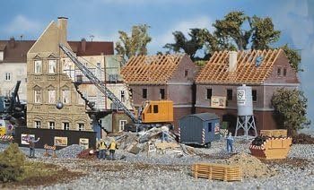FALLER 130466 - Abbruchhaus mit Bagger