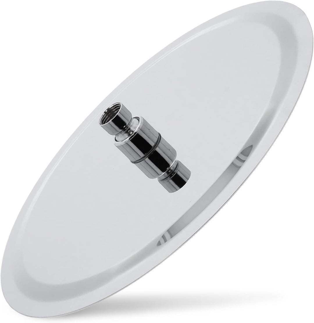 Millto™ Runder Edelstahl Duschkopf Regendusche 30 cm | Regenduschkopf Gross 12 Zoll Brausekopf Dusch