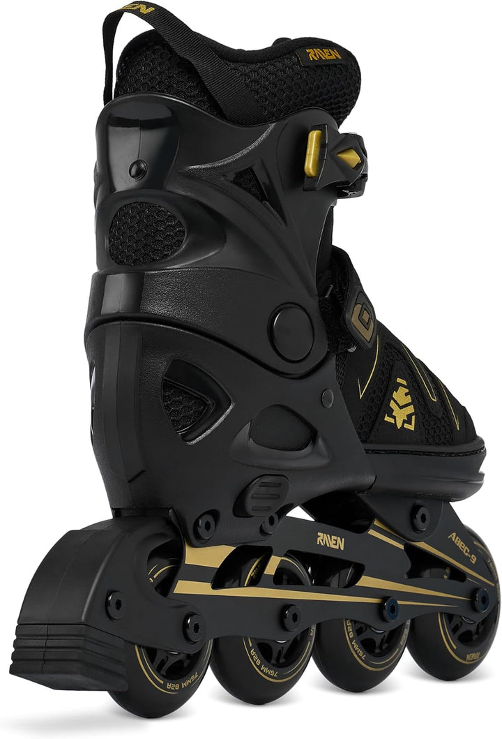 RAVEN Pulse 2in1 Schlittschuhe Inline Skates Inliner für Kinder und Erwachsene verstellbar 43-46 (28