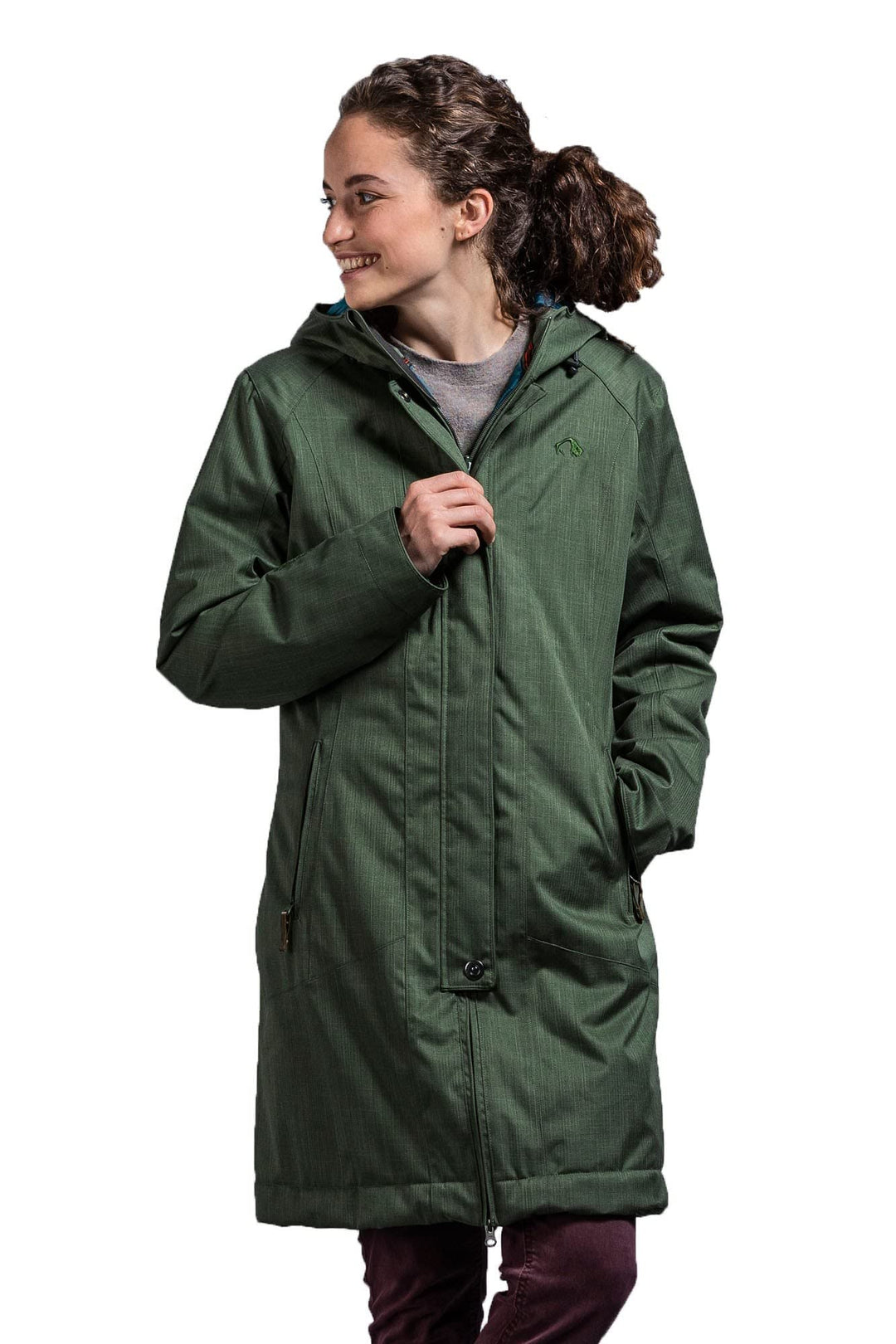 Tatonka FLOY W's Coat Women 44 Blattgrün, 44 Blattgrün