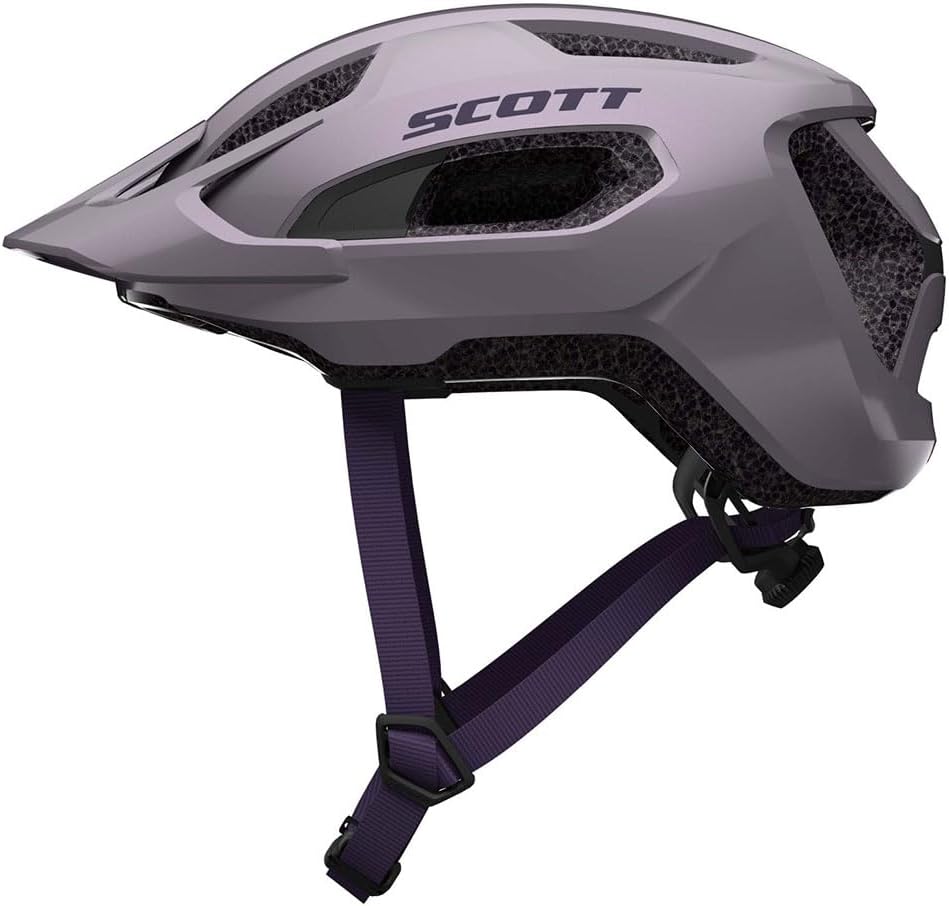 Scott Supra Fahrrad Helm Gr.54-61cm Silver lila 2024