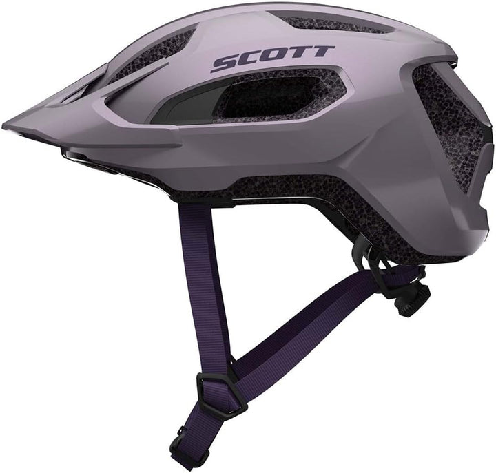 Scott Supra Fahrrad Helm Gr.54-61cm Silver lila 2024