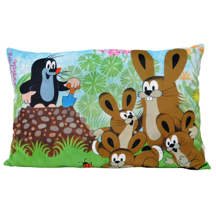 MU BRNO - Maulwurf, Kissen Hase 45x30 cm
