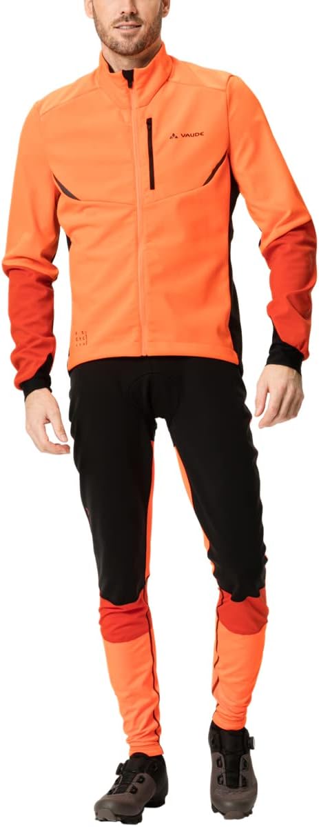 VAUDE Herren Kuro Softshell Jacke Softshelljacke Outdoorjacke S neon orange, S neon orange