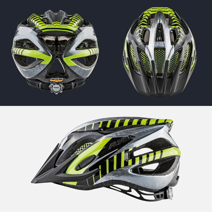 ALPINA FB JR. 2.0 - Stossabsorbierender, Leichter & Stabiler Fahrradhelm Mit nachrüstbarem LED Für K