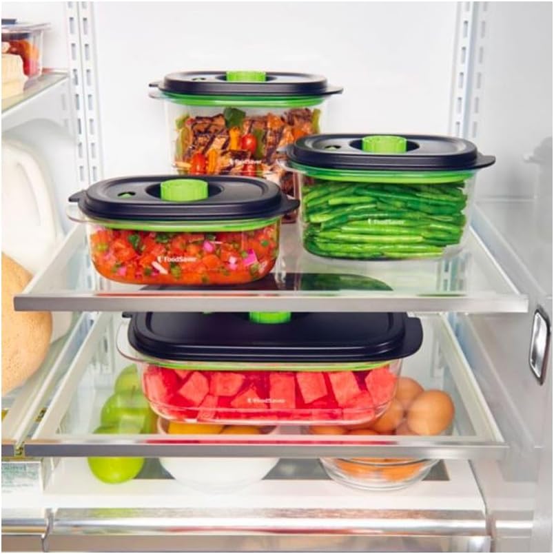 FoodSaver FFC026X Preserve & Marinate Vakuumbehälter für Vakuumiergeräte | luftdichte BPA-freie Lebe