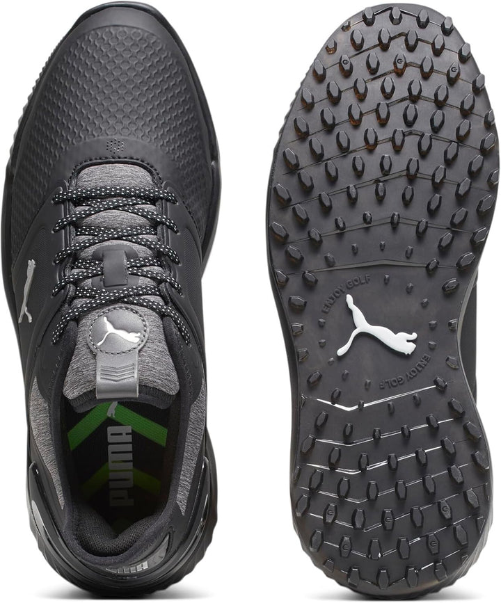 PUMA Herren Ignite Elevate Golfschuh 46.5 EU Puma Black Quiet Shade, 46.5 EU Puma Black Quiet Shade