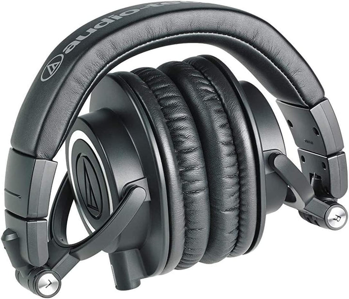 Audio-Technica M50x Professioneller Monitorkopfhörer Schwarz Black Wired, Black Wired