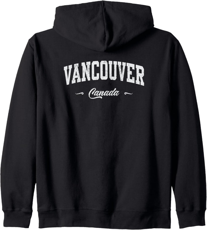 Vancouver Kanada Sport Souvenir Varsity Style Kapuzenjacke