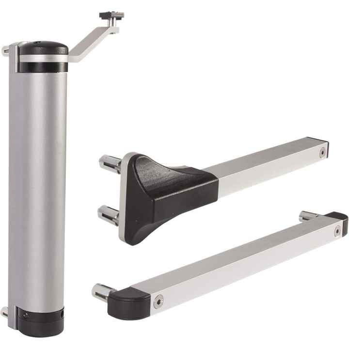 LOCINOX ZILV Türschliesser Lion, für Türen bis zu 75 kg, Aluminium silberfärbig, Silber