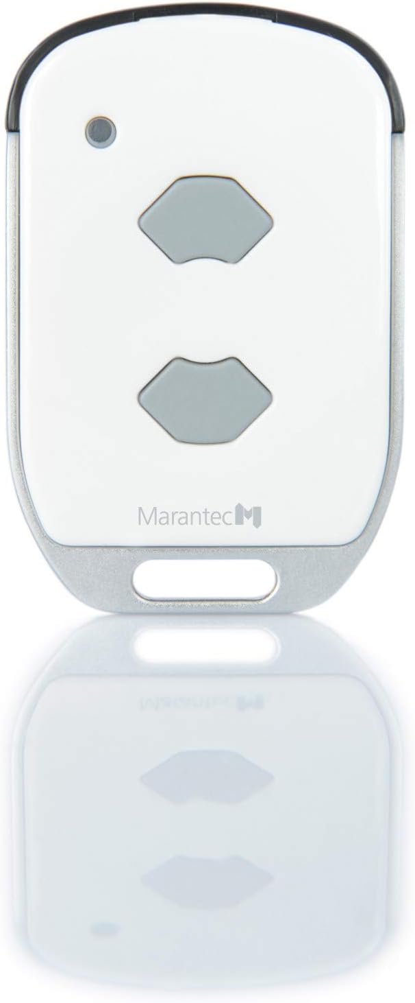 Marantec Digital 572 Handsender 868 MHz, kleine 2-Kanal Funk-Fernbedienung/Garagentoröffner für Mara