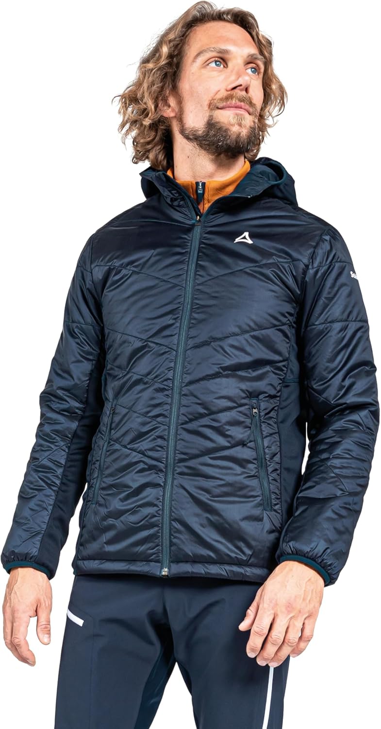 Schöffel Herren Hybrid Jacket Stams M, wasserabweisende, atmungsaktive Outdoorjacke, Funktionsjacke
