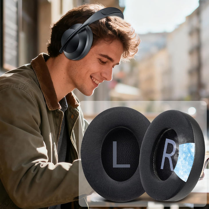SOULWIT Kühlgel Ersatzpolster Ersatz Ohrpolster für Bose 700 (NC700 NC 700) Noise Cancelling Kopfhör