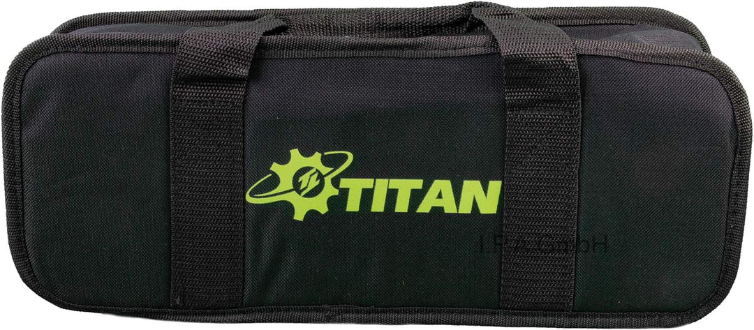 Exzenterpoliermaschine - Titan TDA09 - 9mm Hub - inklu. 125mm Polierteller & passender Transporttasc