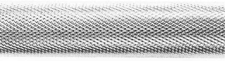Spokey Unisex Lykos Stahl Combo Griffstück Curl Bar, Silber, 120 cm