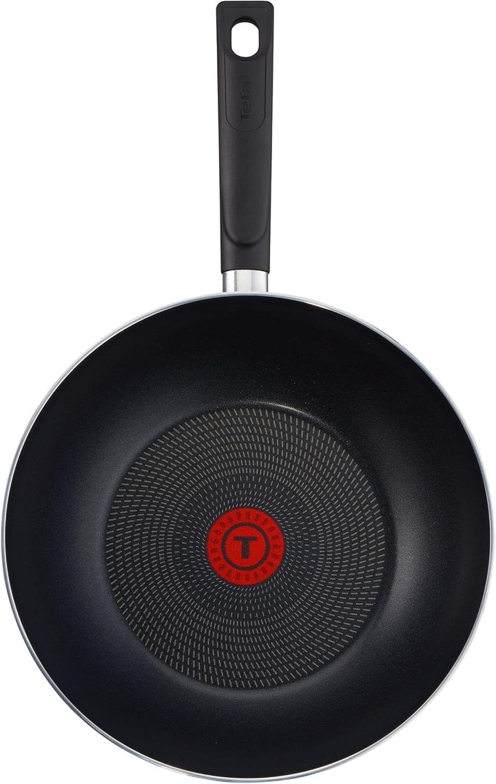Tefal A16819 Logics Wokpfanne, braten, Powerglide Antihaft-Versiegelung, gesund kochen, 28 cm 28 cm