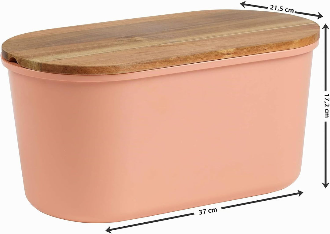 ECHTWERK Brotkasten “FRESH“, Brotbox, Brotaufbewahrung, Platzsparende Aufbewahrungsbox, Brotkorb mit