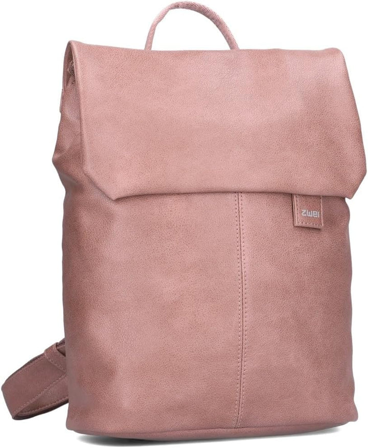 Zwei Damen City-Rucksack Mademoiselle.M MR13 Tagesrucksack 7 Liter, gepolstertes Laptopfach, Magnet-
