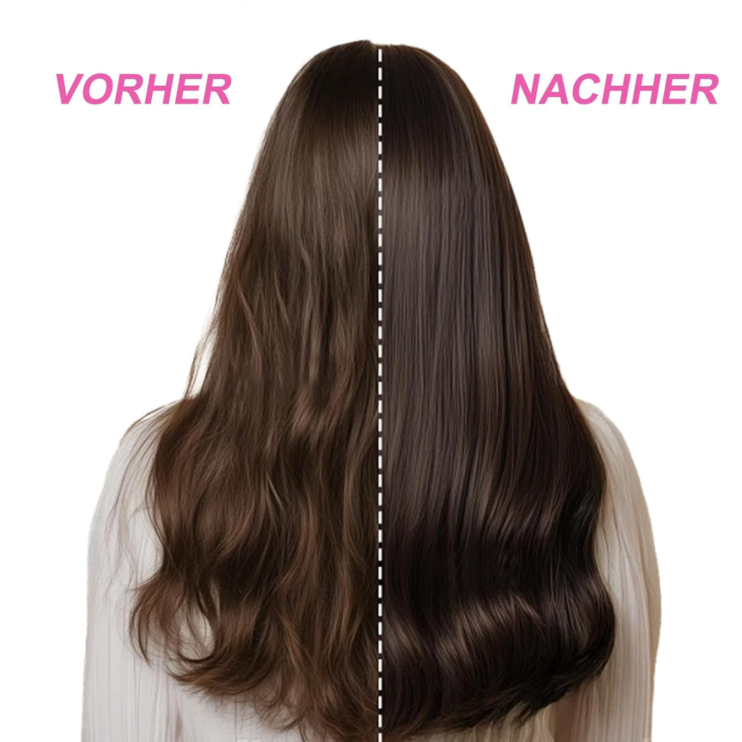 Stylingbürste für kurze Haare kabellos Haarglätter Bürste, Haarglätterbürste, tragbare Haarbürste el