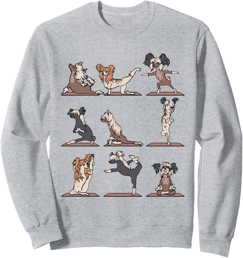 Chinese Crested Yoga Sweatshirt