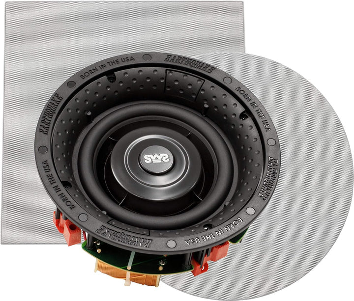 Earthquake Sound SUB-6 6.5 Zoll SWS Einbau- / Wandeinbau Passiv Subwoofer 16.5 cm, 16.5 cm