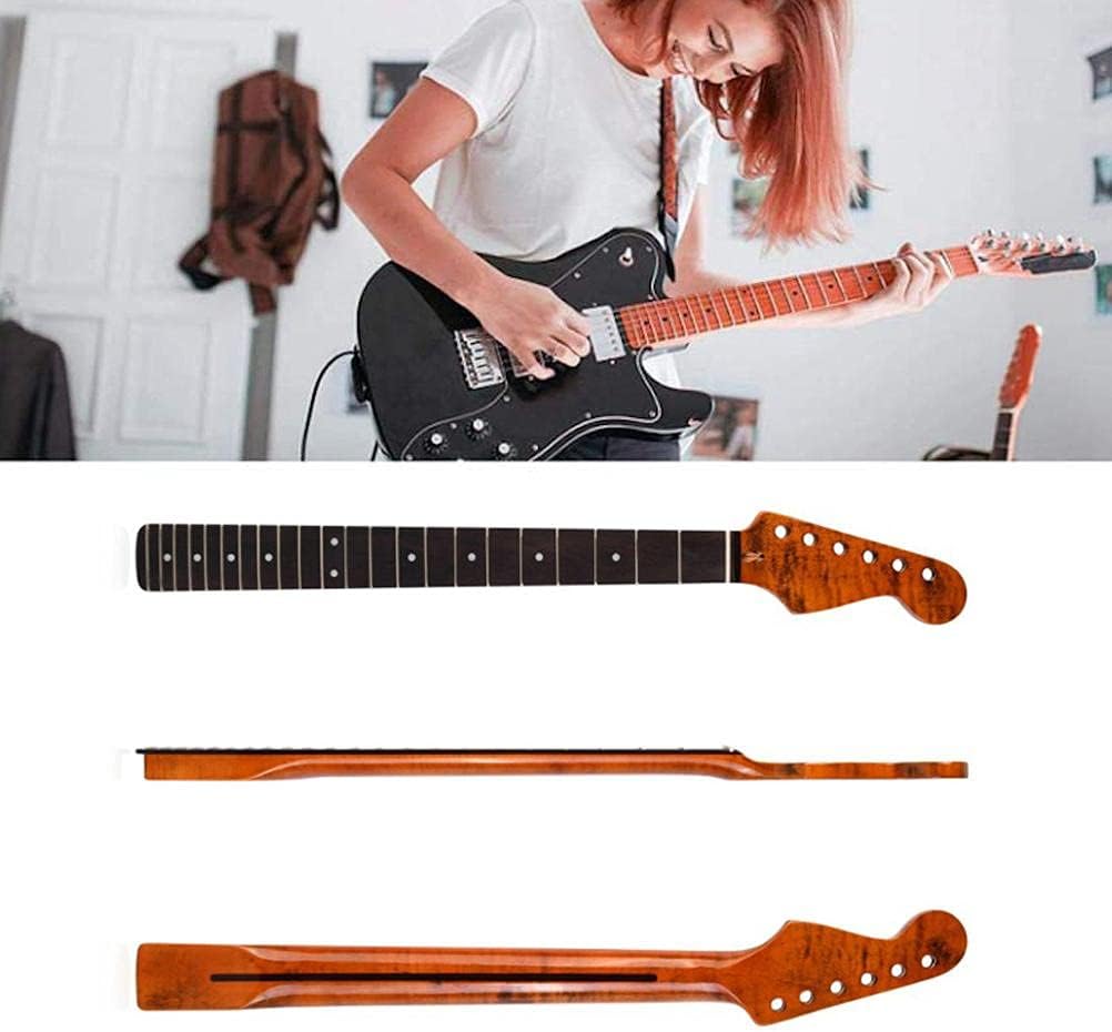 Gitarrenhals-Ersatz, Telecaster-Hals, kompatibel mit Gitarrenhals, DIY-Teile, Ersatz für 22 Rosenhol