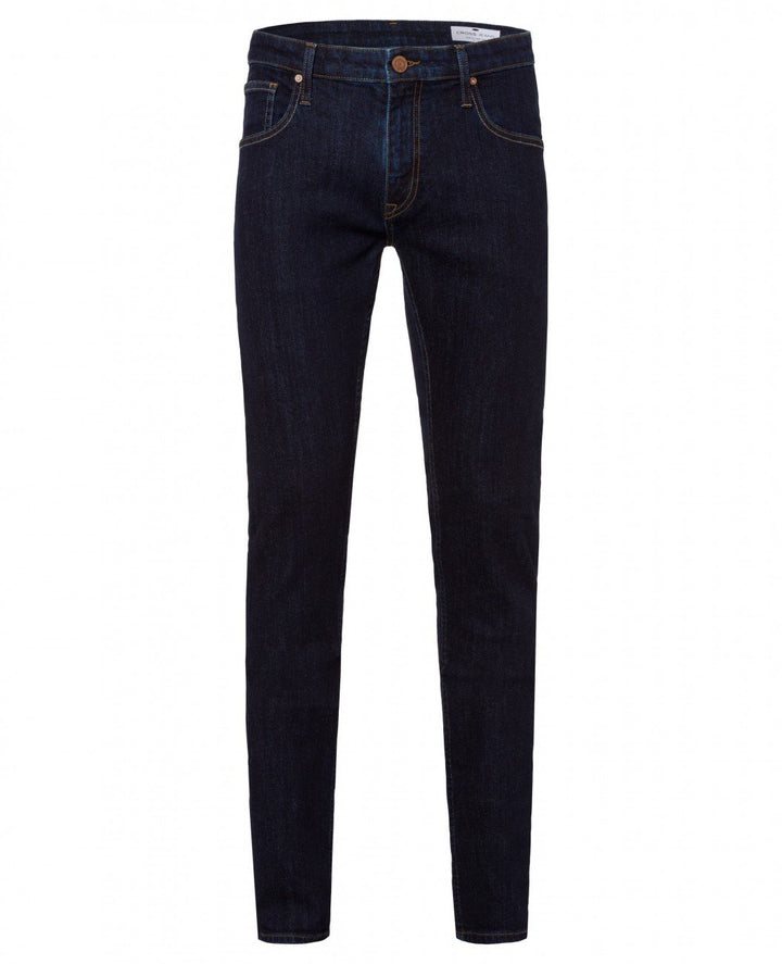 Cross Jeans Herren Damien Slim Jeans 29W / 32L Blau (Rinsed 008), 29W / 32L Blau (Rinsed 008)