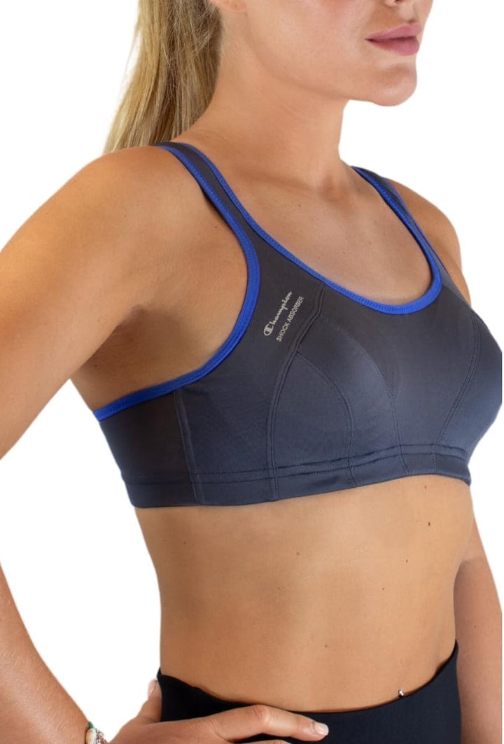 Champion Damen Sport-BH 65D Blau, 65D Blau