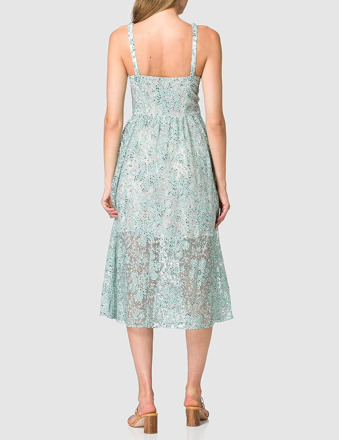 Sisley Damen Dress 34 Multicolor 83q, 34 Multicolor 83q