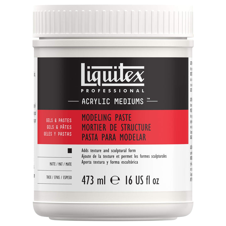 Liquitex 5516Professional Modellierpaste für Acrylfarben für grössere Strukturen, Skulpturen oder Ba