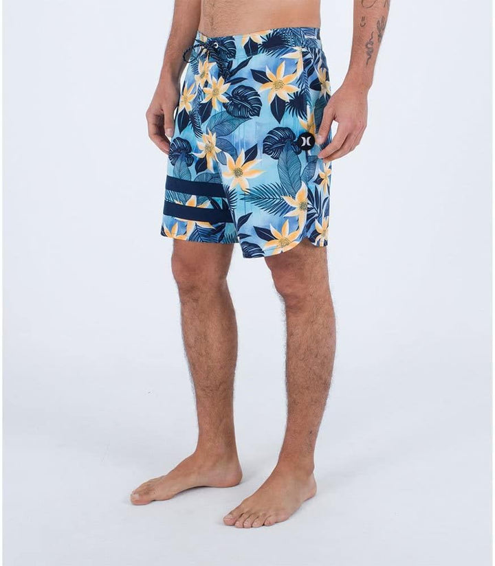 Hurley Herren Phantom-eco Block Party 18' Badeshorts für Herren 28 Meerblick, 28 Meerblick