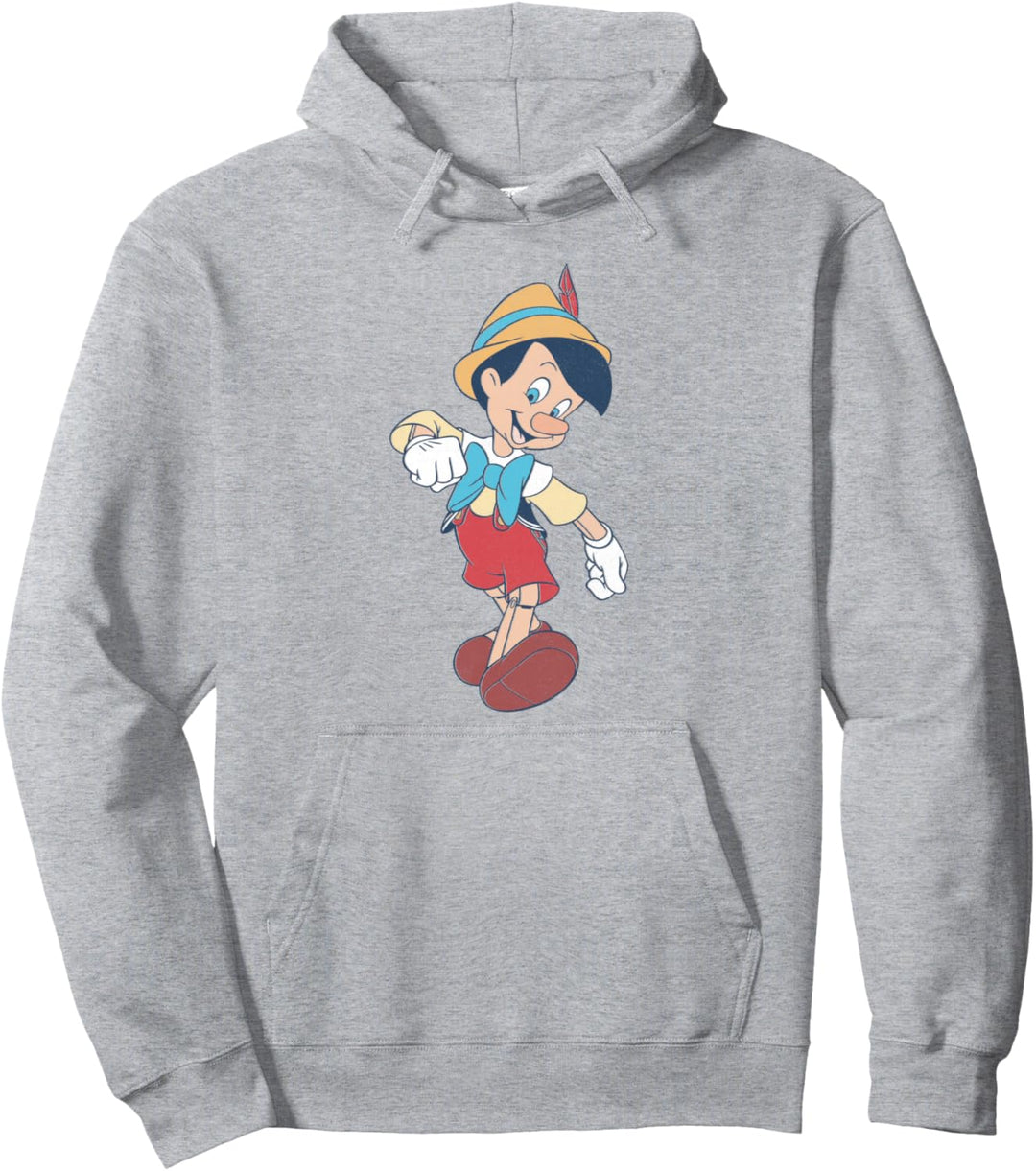 Disney Pinocchio Vintage Portrait Pullover Hoodie