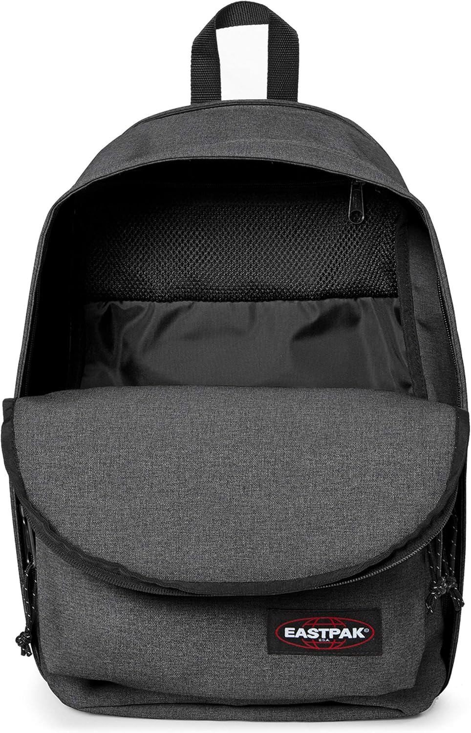 EASTPAK Unisex Back To Work Rucksack (1er Pack) Einheitsgrösse Black Denim, Einheitsgrösse Black Den