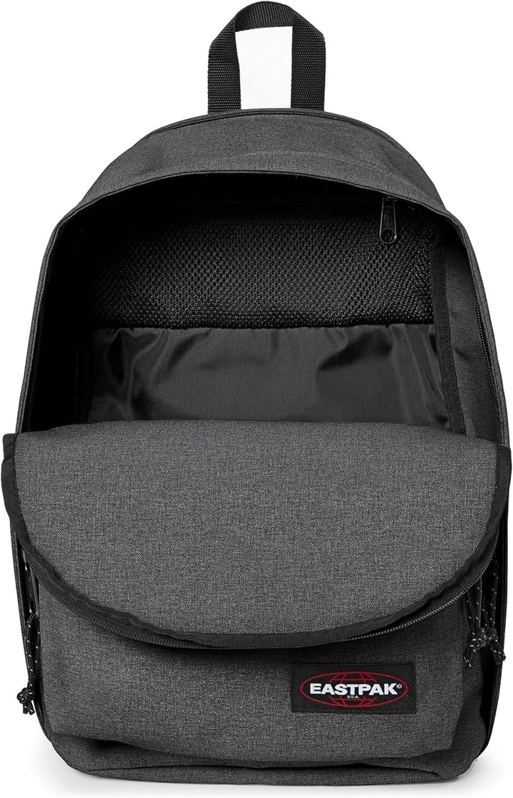 EASTPAK Unisex Back To Work Rucksack (1er Pack) Einheitsgrösse Black Denim, Einheitsgrösse Black Den