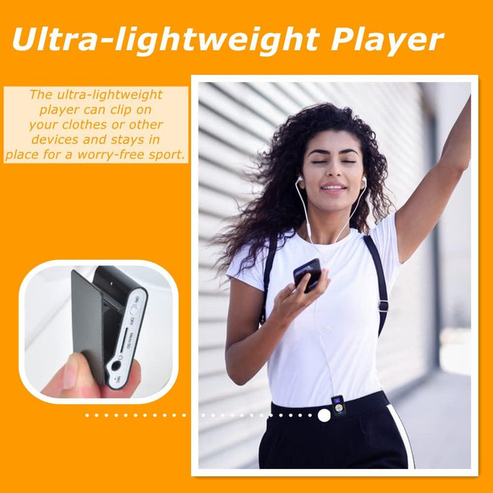 Tragbarer Verlustfreier HiFi-MP3-Musikplayer mit Speichersteckplatz und Langlebigem Akku für Den Aus