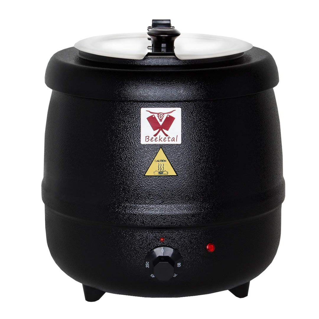 Beeketal 'SB600' Suppentopf 9 Liter mit herausnehmbarem Edelstahl Einsatz und kappbarem Deckel mit L