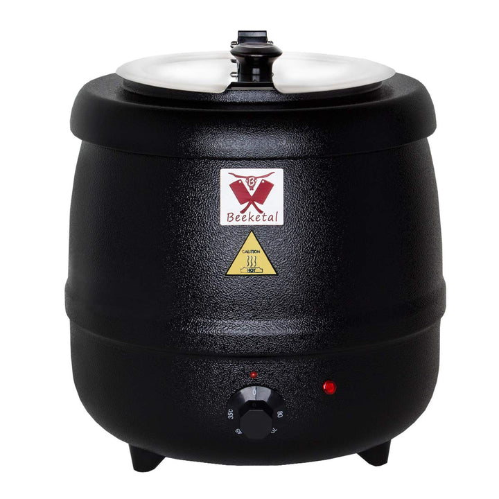 Beeketal 'SB600' Suppentopf 9 Liter mit herausnehmbarem Edelstahl Einsatz und kappbarem Deckel mit L