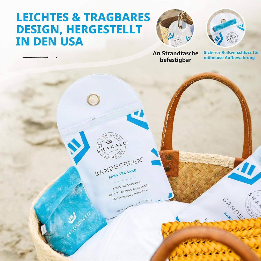 SHAKALO Sandschutz-Sandentfernungsbeutel, Talkfrei und Rifffreundlich, frisch, sauber und sandfrei 1