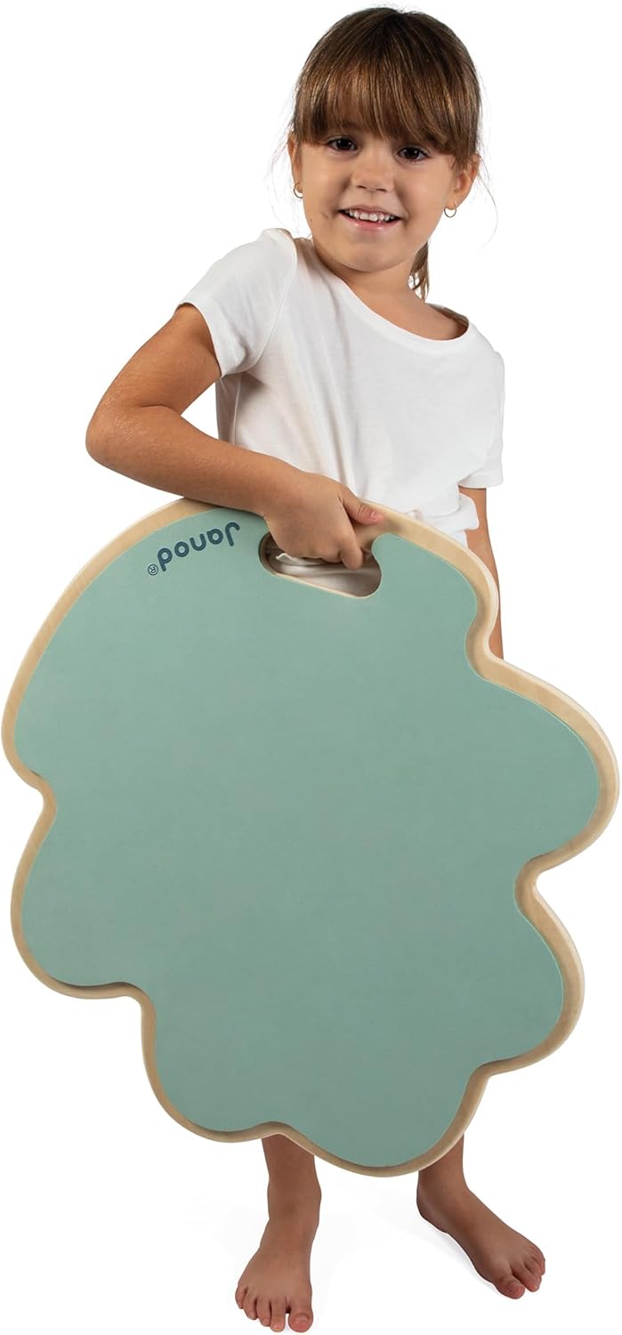 Janod - Sweet Cocoon Rollendes Blatt - Rollbrett aus FSC-Holz - Fördert den Gleichgewichtssinn - Ges