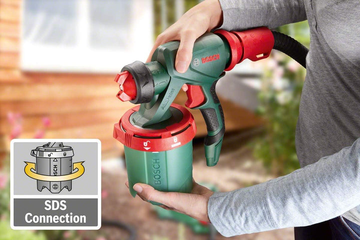 Bosch elektrisches Farbsprühsystem PFS 5000 E (1200 Watt, für Lack/Lasur/Wandfarbe, im