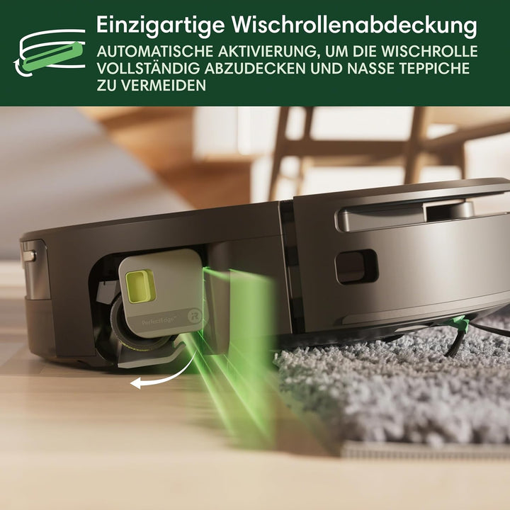 iRobot Roomba Max 705 Combo Saugroboter + AutoWash Dock: ausfahrbare, selbstreinigende Wischrolle, W